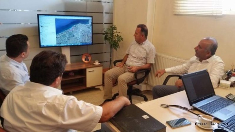 BAŞKAN CULHA: ARSUZ KARAAĞAÇ MAHALLESİNE DOĞAL GAZ GELİYOR
