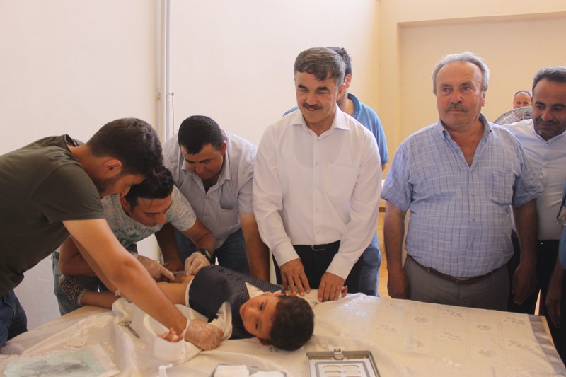 YAYLADAĞI BELEDİYESİNDEN TOPLU SÜNNET TÖRENİ