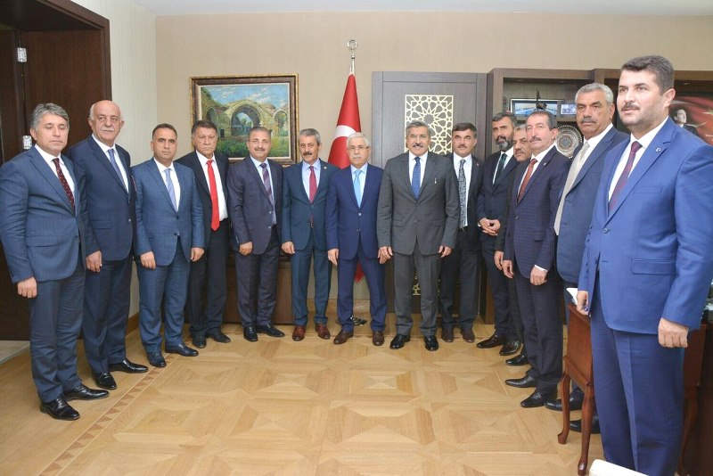 HATAY HEYETİNDEN ÇEVRE VE ŞEHİRCİLİK BAKANI MEHMET ÖZHASEKİ’YE ZİYARET
