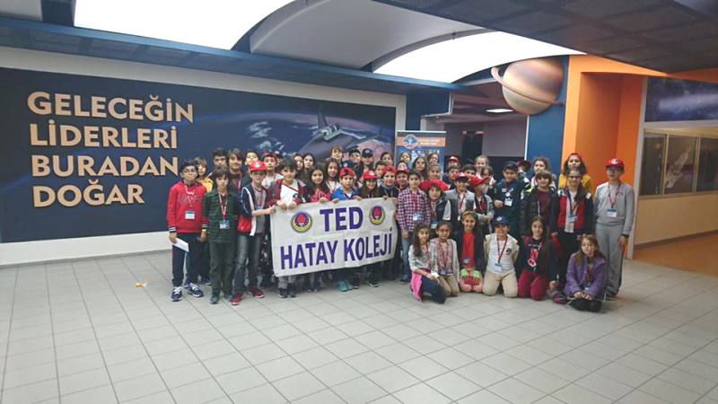 TED HATAY KOLEJİ ÖĞRENCİLERİ UZAY KAMPINDA