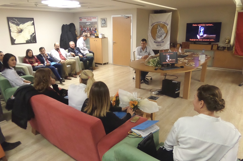 ÖZEL ANTAKYA AKADEMİ HASTANESİ SOROPTİMİST KULÜBÜ TEMSİLCİLERİNİ AĞIRLADI
