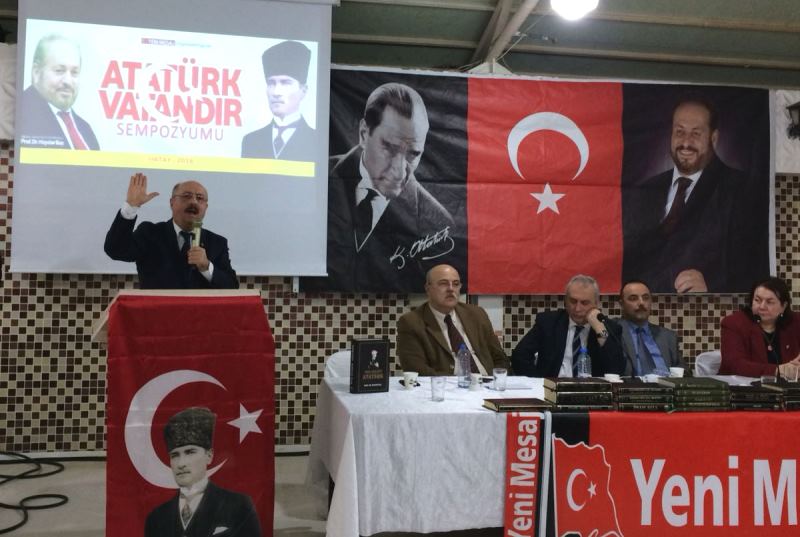 Muharrem Bayraktar :”ATATÜRK HATAY İÇİN REST ÇEKTİ”
