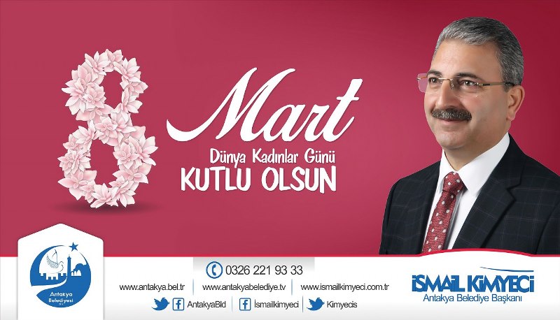 BAŞKAN KİMYECİ “8 MART DÜNYA KADINLAR GÜNÜ’NÜ” KUTLADI