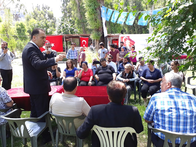 İYİ PARTİ HATAY MİLLETVEKİLİ ADAYI MEHMET KORMAN MAŞUKLU HALKI İLE BİRARAYA GELDİ