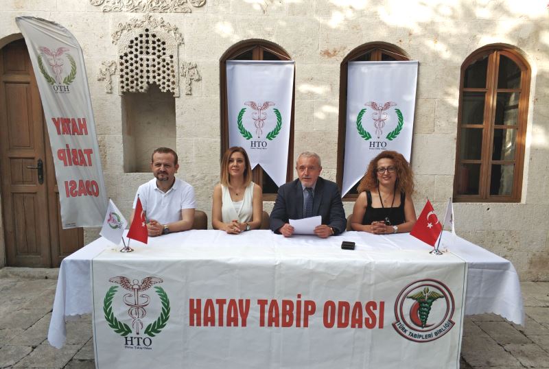 HATAY TABİP ODASI: ‘’Filistin Halkına Karşı Gerçekleştirilen Katliamı Lanetliyoruz’’