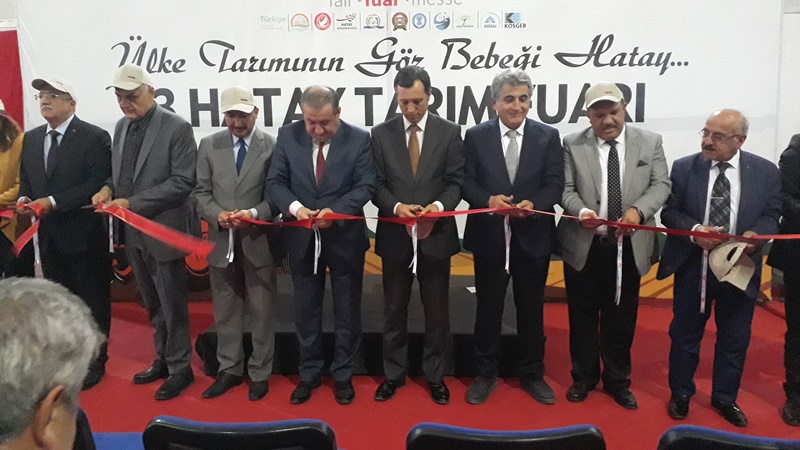 3.HATAY TARIM FUARI AÇILDI