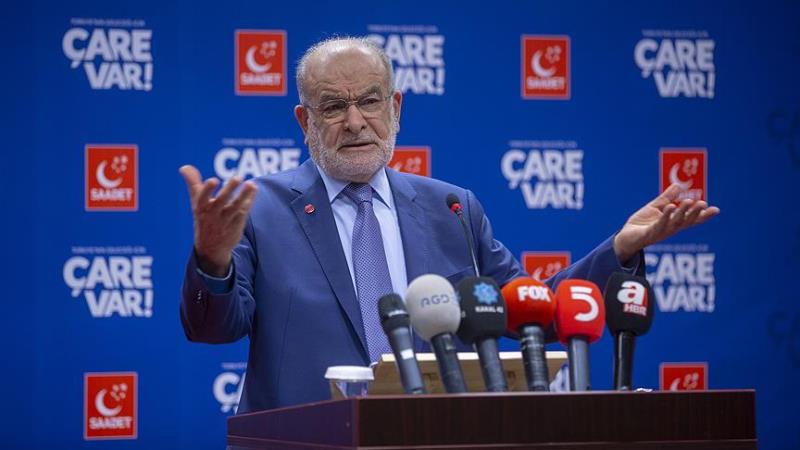 Saadet Partisi Genel Başkanı Temel Karamollaoğlu, haftalık basın toplantısında gündemi değerlendirdi