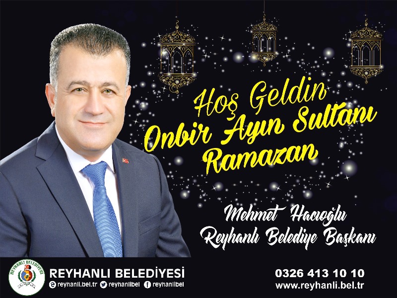 Başkanımız Mehmet Hacıoğlu, On bir ayın sultanı Ramazan ayı dolayısıyla bir kutlama mesaj yayımladı.