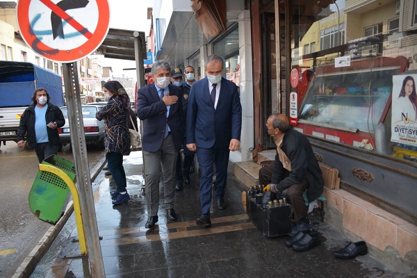 Kaymakam Arslan ve Başkan Yavuz denetim çalışmaları yaptı