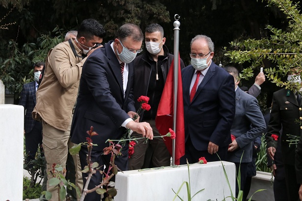 HATAY’DA ŞEHİTLER RAHMET VE MİNNETLE ANILDI