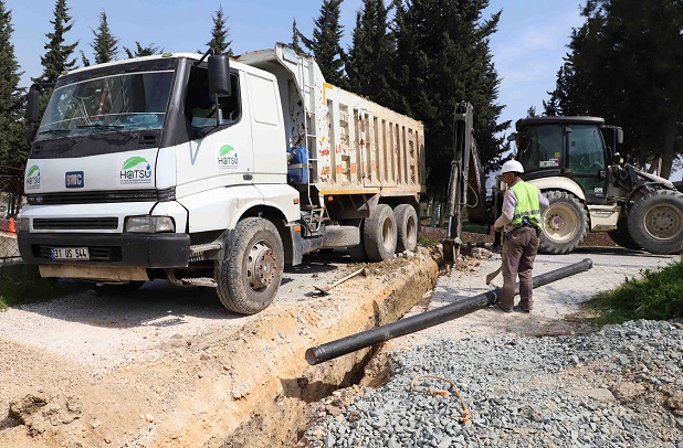 ANTAKYA’DA ŞEBEKE İYİLEŞTİRME ÇALIŞMALARI SÜRÜYOR