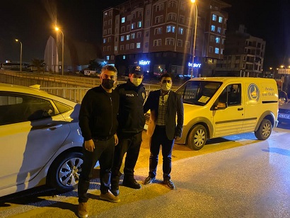 ANTAKYA ÜLKÜ OCAKLARINDAN POLİSLERE SICAK ÇORBA İKRAMI