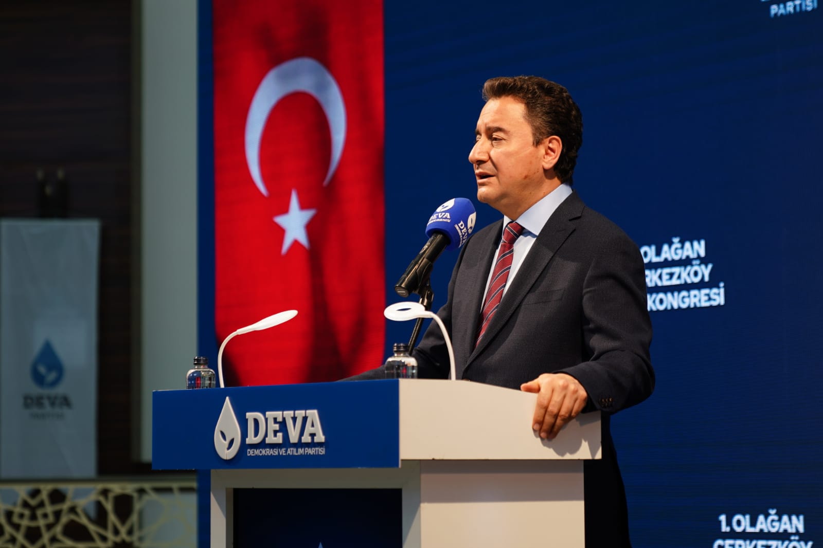 ALİ BABACAN ÇERKEZKÖY’DE KONUŞTU “Harita kızarıyor ama hükûmetin yüzü kızarmıyor”