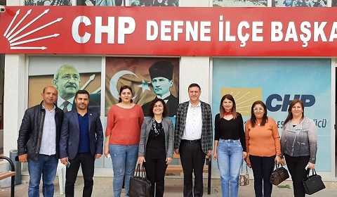 Kırık’tan CHP Defne’ye ziyaret