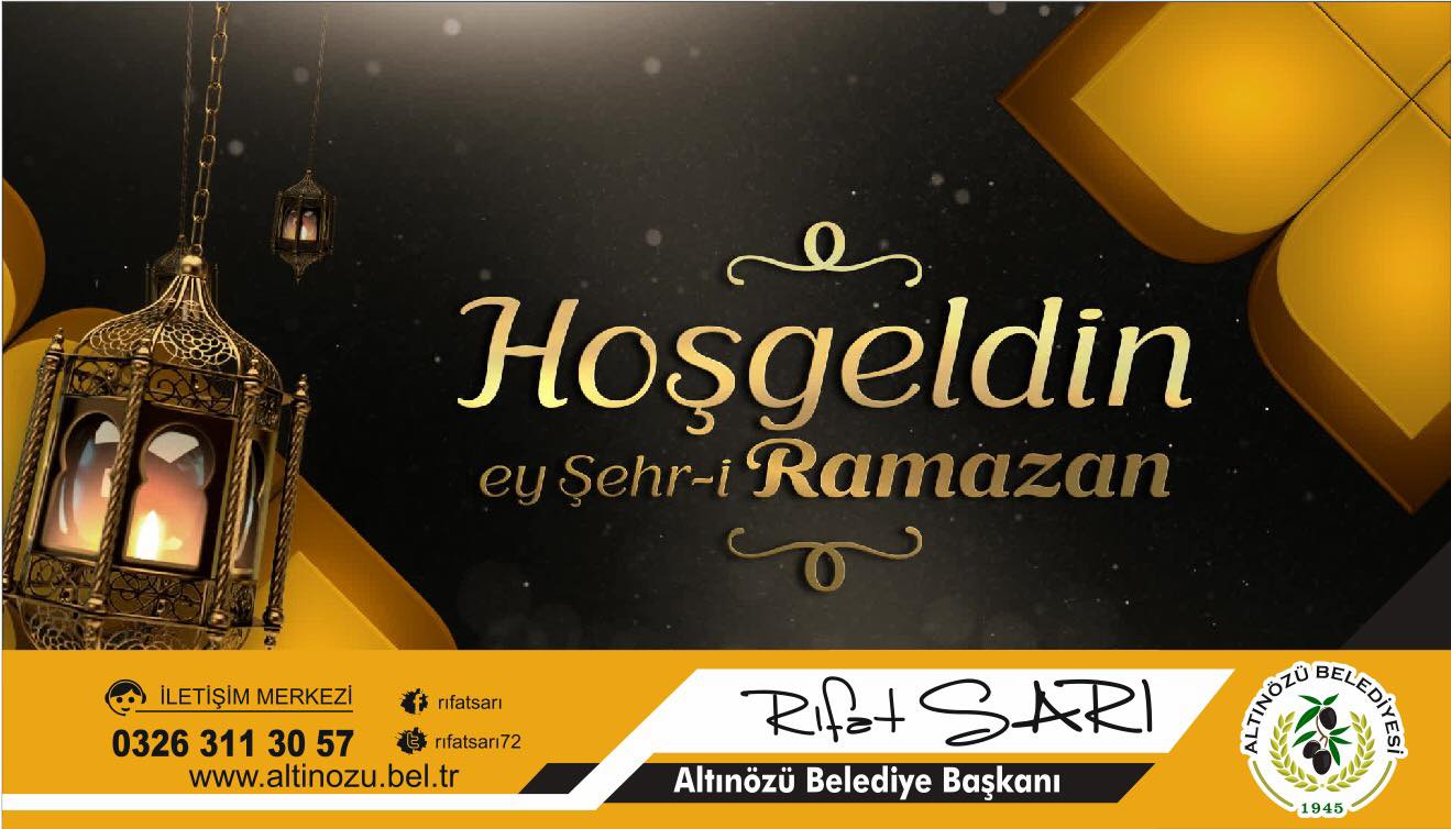 Sarı: “Hoş Geldin Yâ Şehr-i Ramazân”