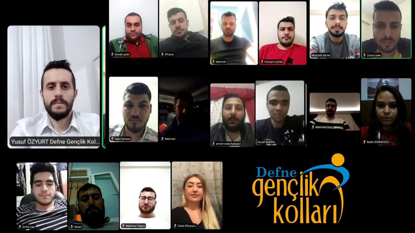 Defne AK Gençlik projeleri görüştü