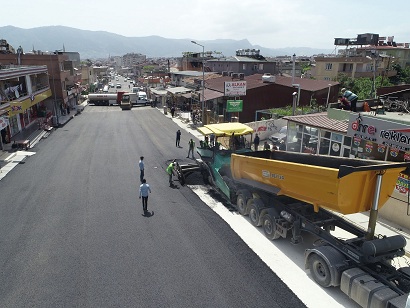 ŞÜKRÜ BALCI CADDESİ ASFALTLANIYOR