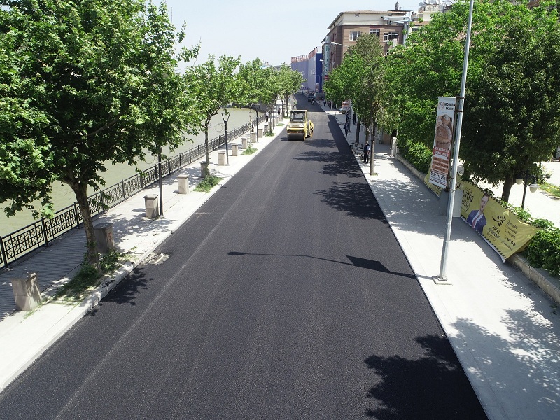 İNÖNÜ CADDESİ ASFALTLANIYOR