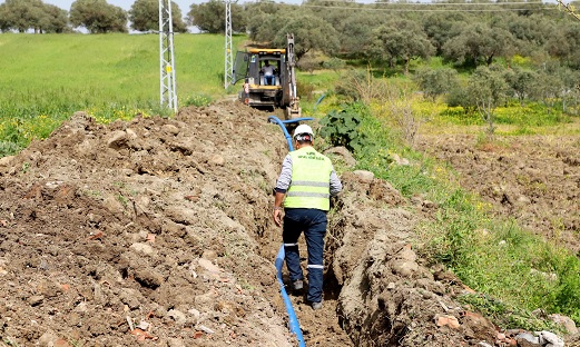 YENİ MESKENLERİN ALTYAPI İHTİYACI KARŞILANIYOR