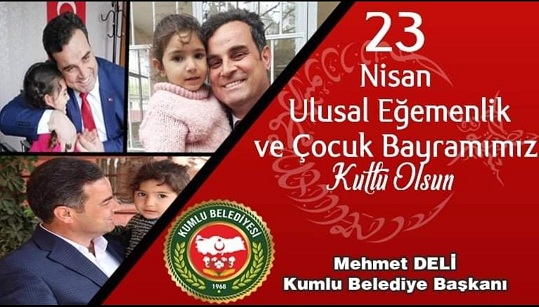 Deli: 23 Nisan tüm çocuklara kutlu olsun