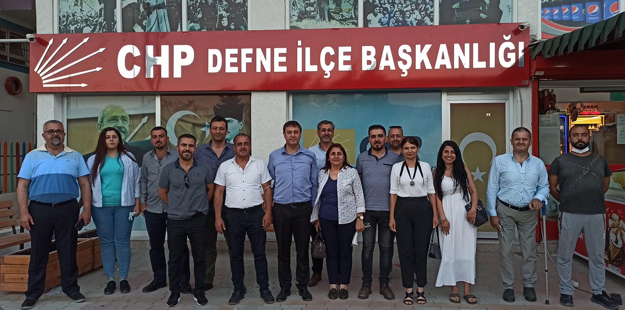 CHP Defne toplantısında çevresel sorunlar görüşüldü