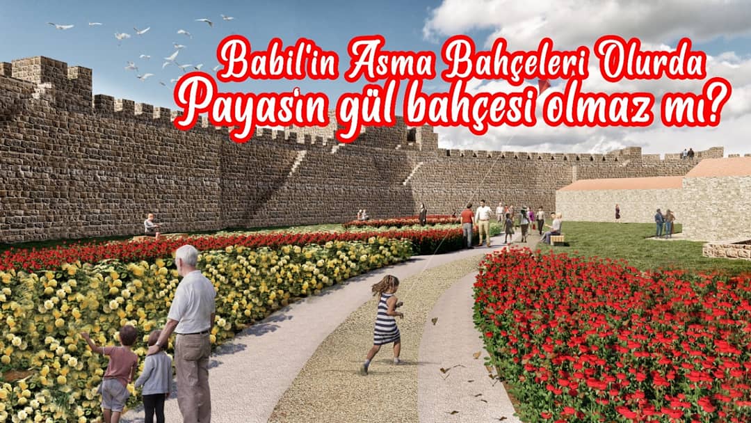 Payas’a gül bahçesi yapılıyor