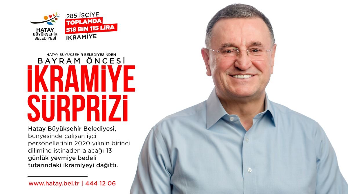 HBB’DEN RAMAZAN BAYRAMI ÖNCESİ İKRAMİYE SÜRPRİZİ