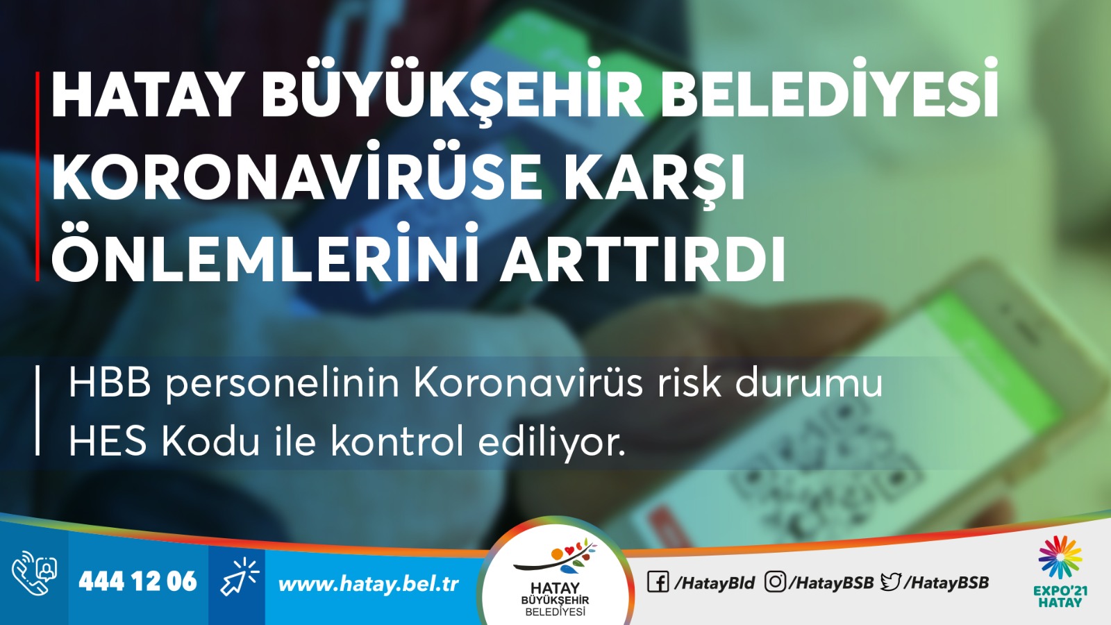 HBB PERSONELİNİN KORONAVİRÜS RİSK DURUMU HES KODU İLE KONTROL EDİLİYOR