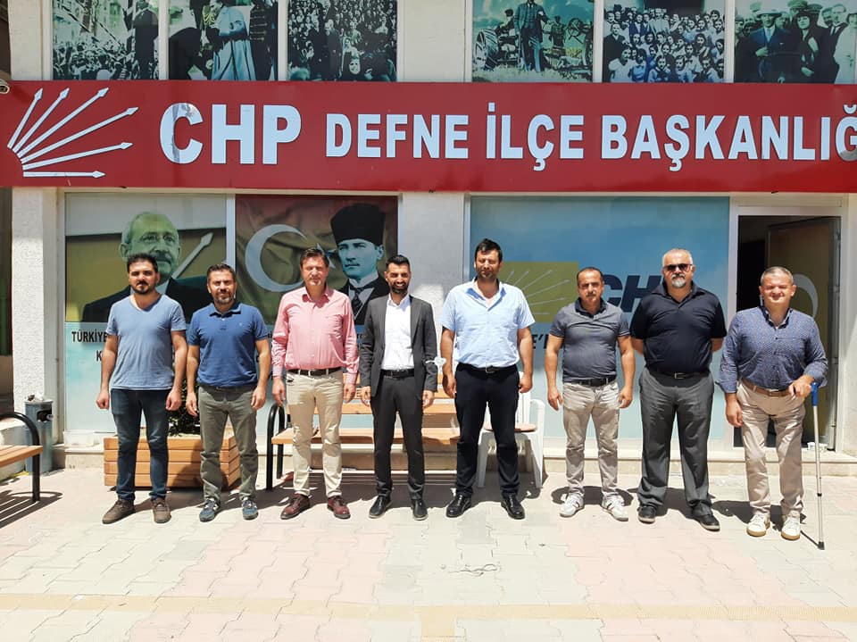 Şeyla’dan CHP Defne’ye ziyaret