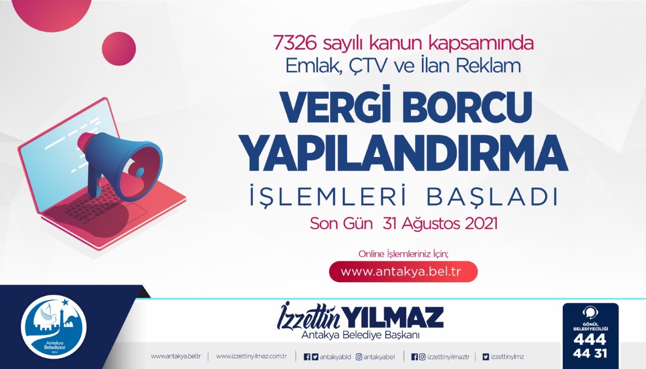 YAPILANDIRMADA SON GÜN 31 AĞUSTOS