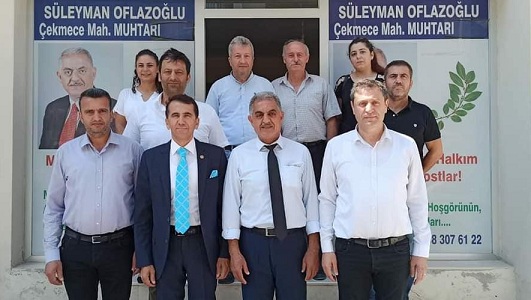 CHP Defne’de esnafları gezdi