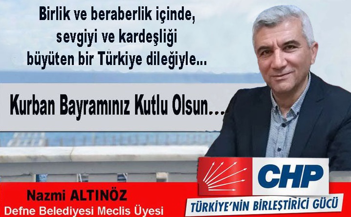 Altınöz: Gönlünüz daima bayram kalsın