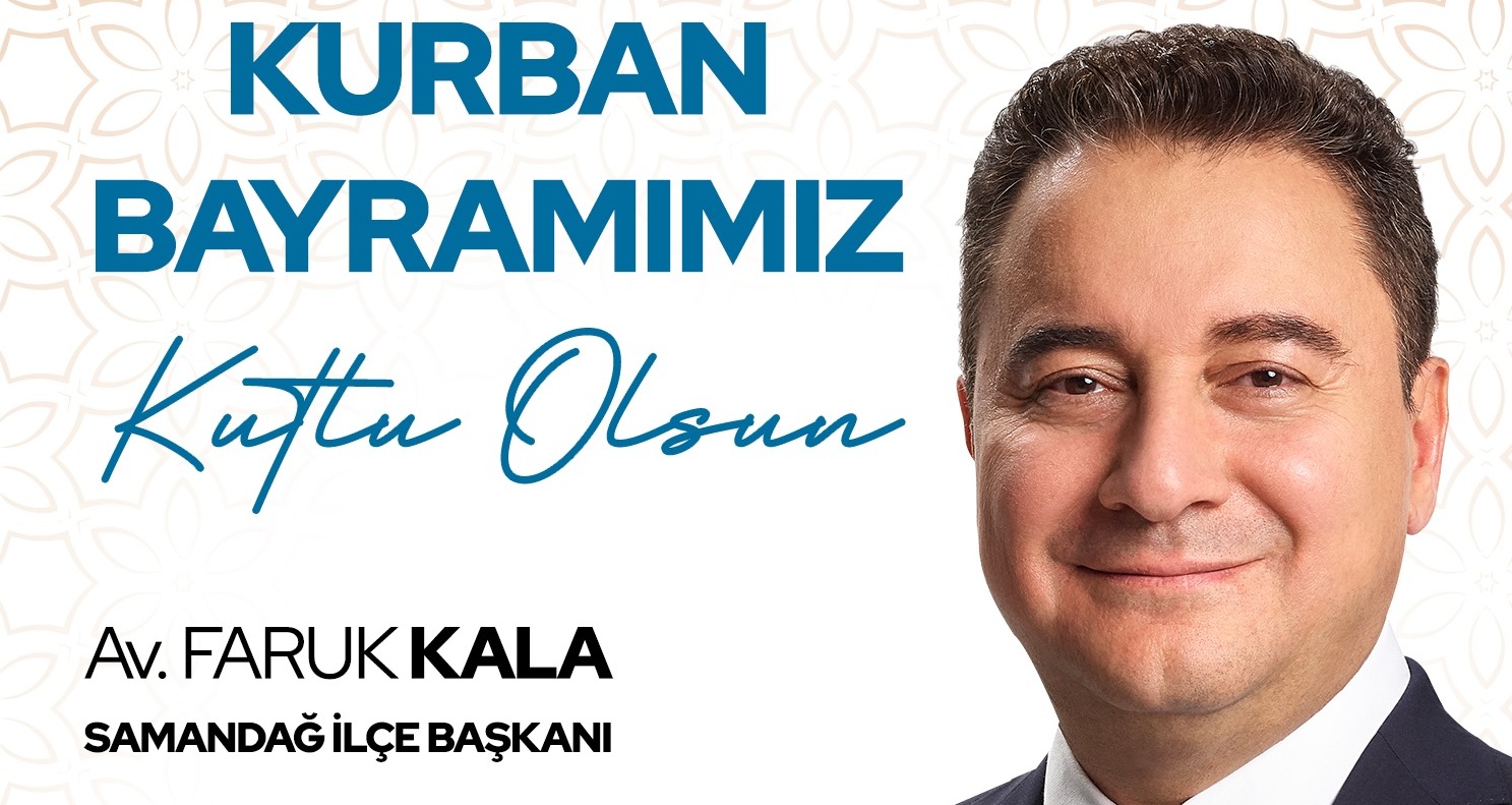 Kala: Kurban Bayramınızı kutluyorum