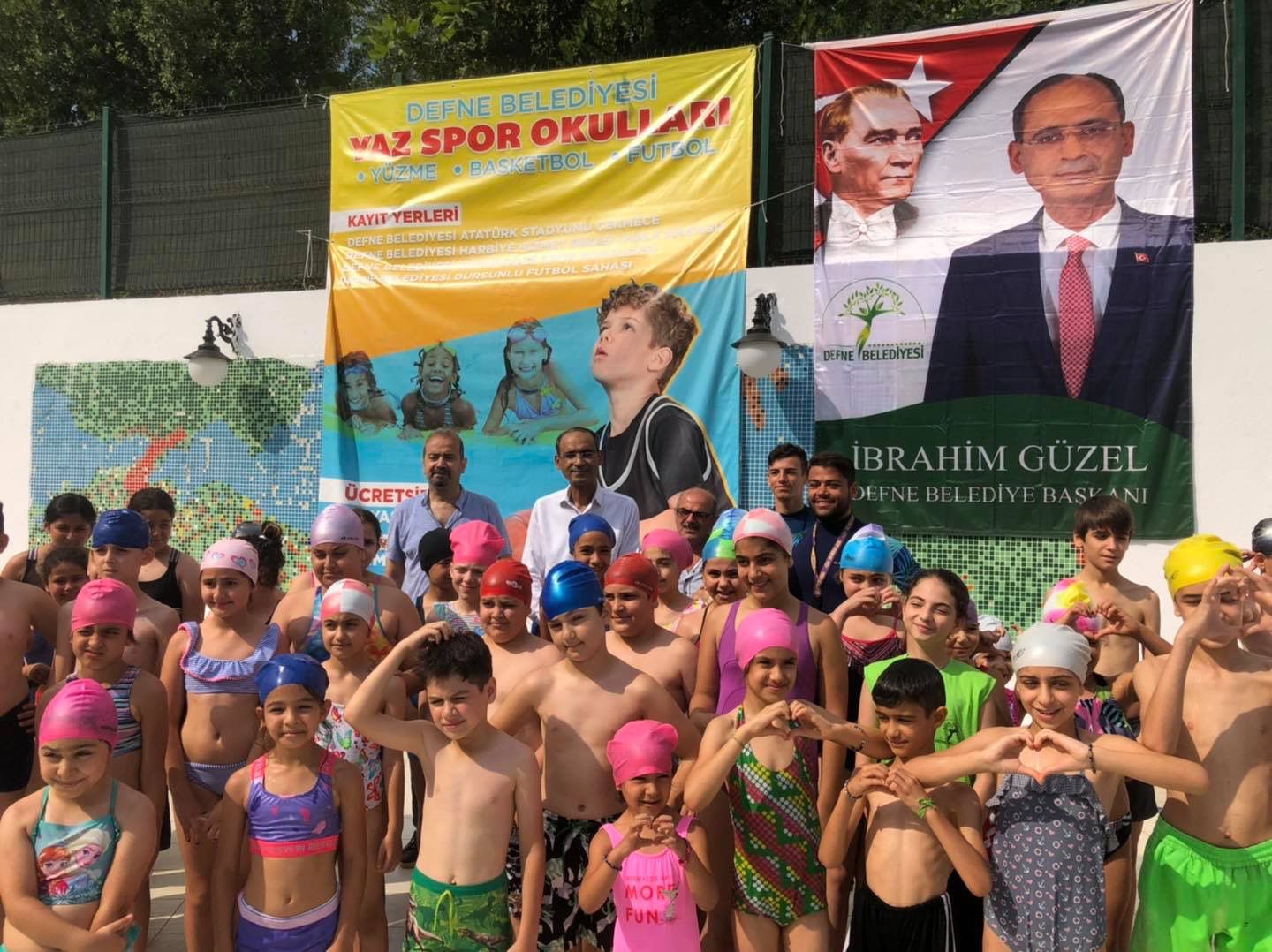 Defne Belediyesi yaz spor okulları başladı
