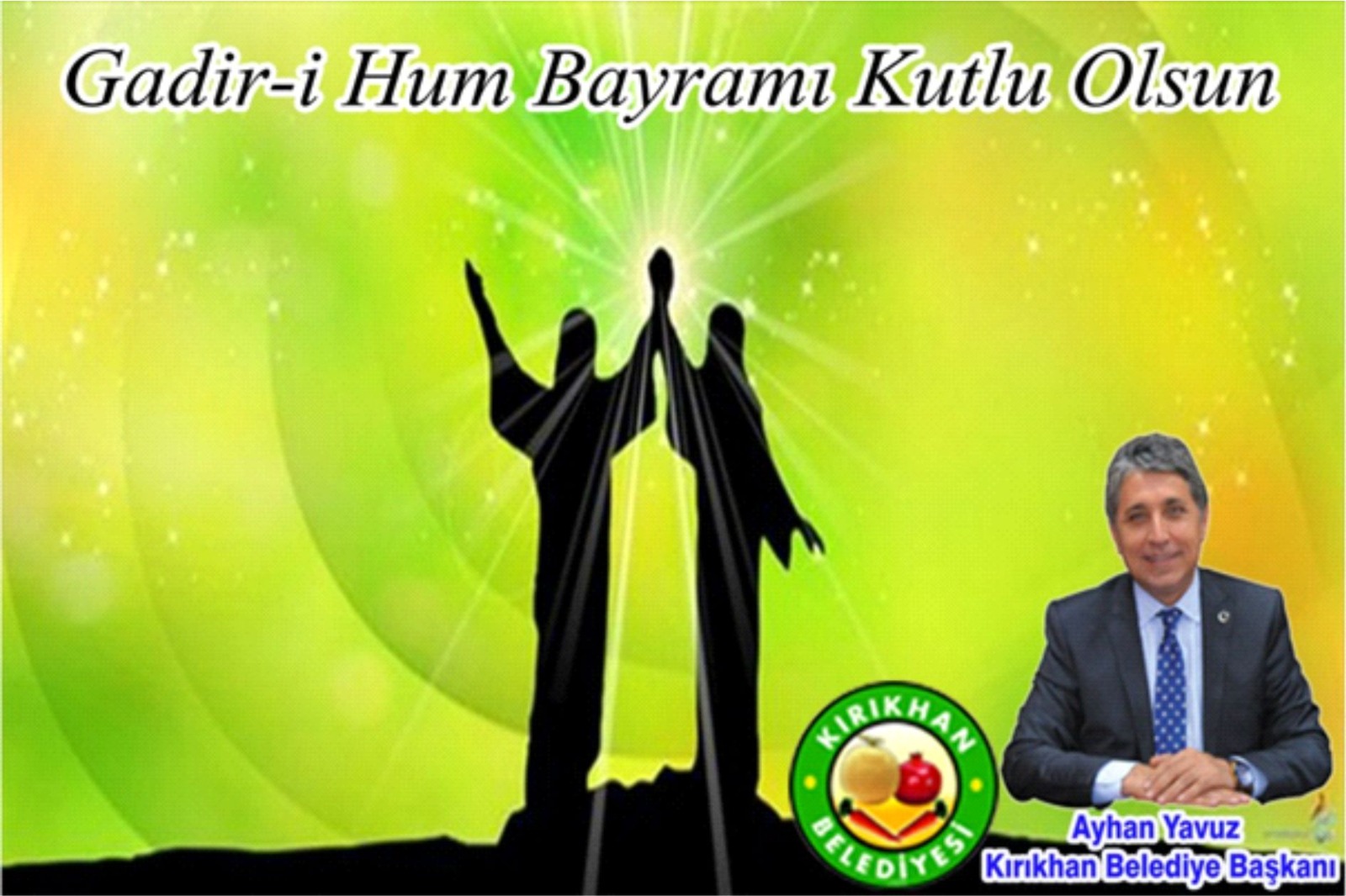 Başkan Yavuz “Gadir Hum Bayramı kutlu olsun”