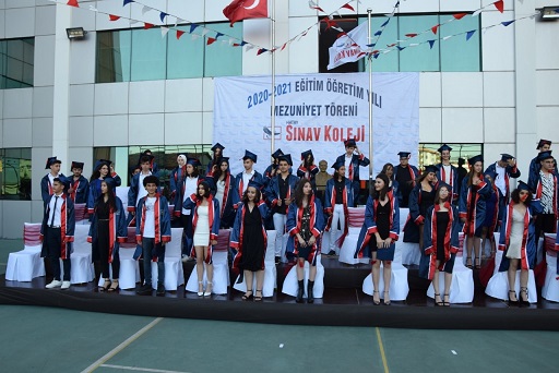 Sınav Koleji Anadolu ve Fen Lisesi kartalları mezun oluyor!