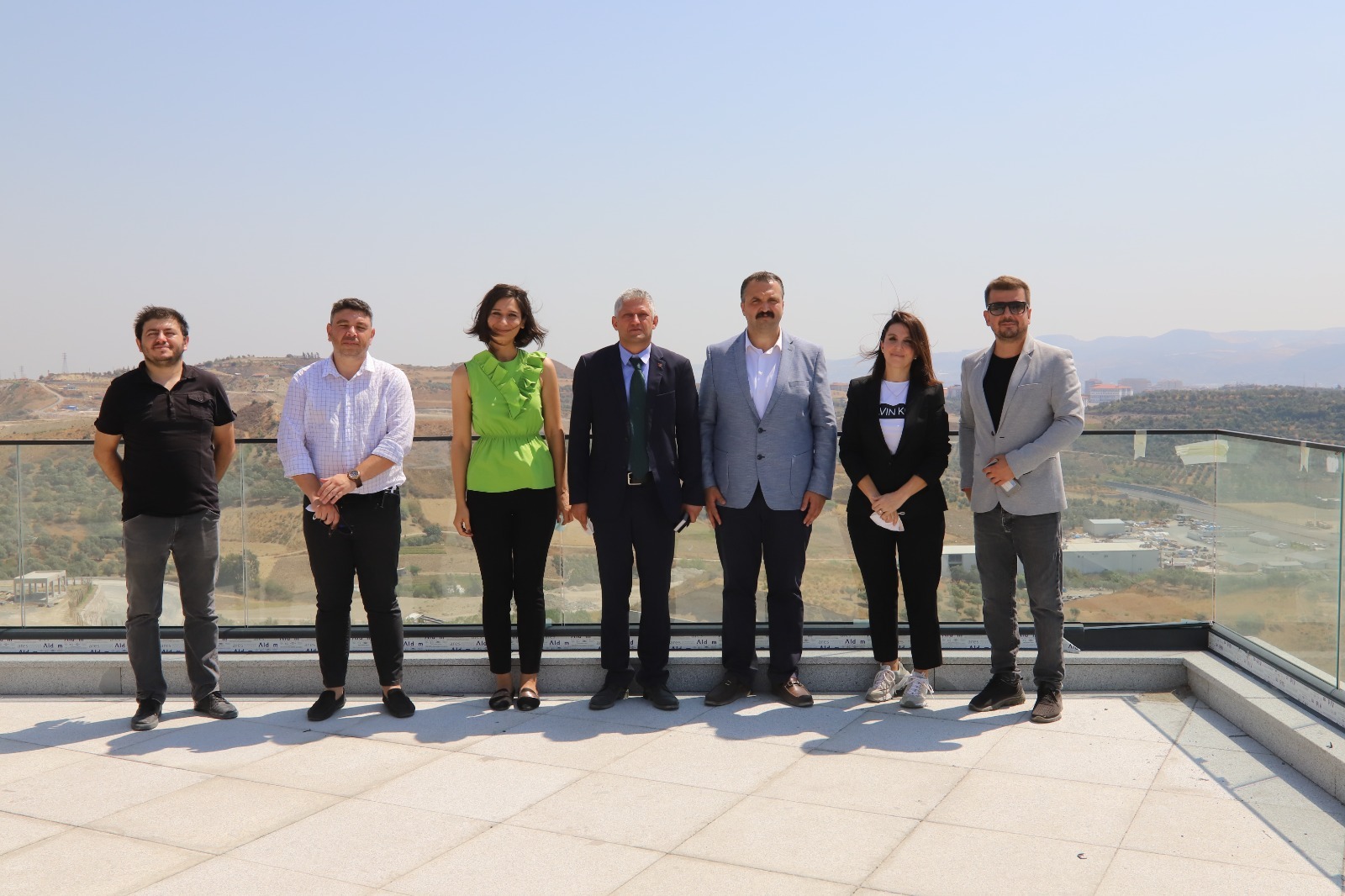 Antalya Büyükşehir Belediyesi yöneticileri EXPO 2021 alanlarını ziyaret etti