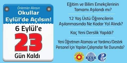 Eğitim-Sen hükumete sordu