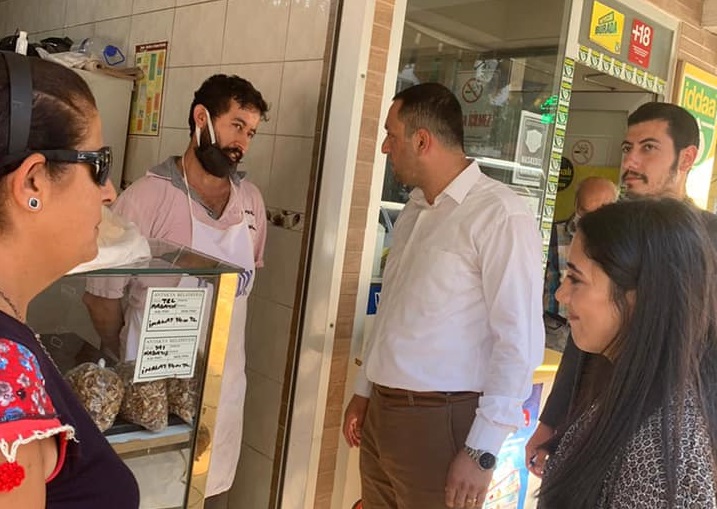 CHP Antakya’dan esnaf gezisi