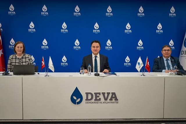 DEVA Partisi’nden yeni eylem planı