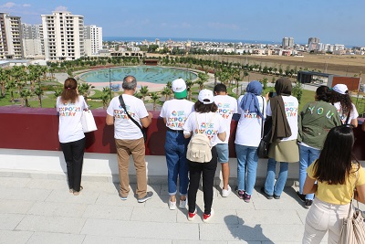 EXPO gönüllüleri İskenderun-Arsuz alanını ziyaret etti