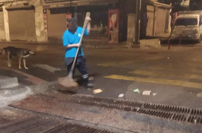 Antakya Belediyesi ekipleri’nden mazgal temizliği