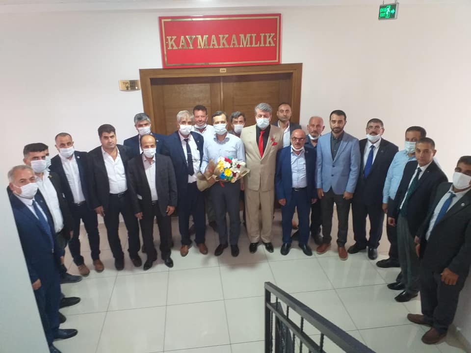Kaymakam Şengök Defneli muhtarları ağırladı