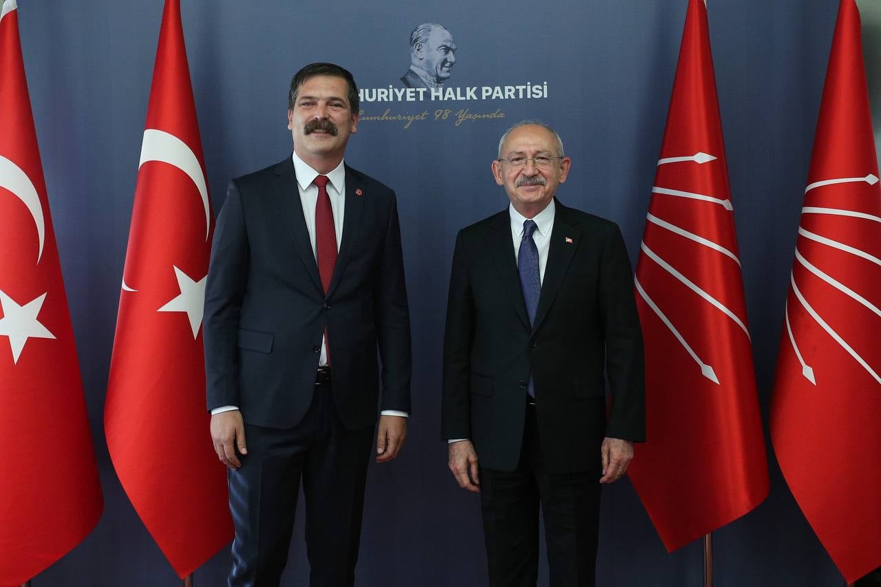 Erkan Baş’tan Kemal Kılıçdaroğlu’na ziyaret
