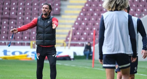 Hatayspor, Antalyaspor maçının hazırlıklarını sürdürdü