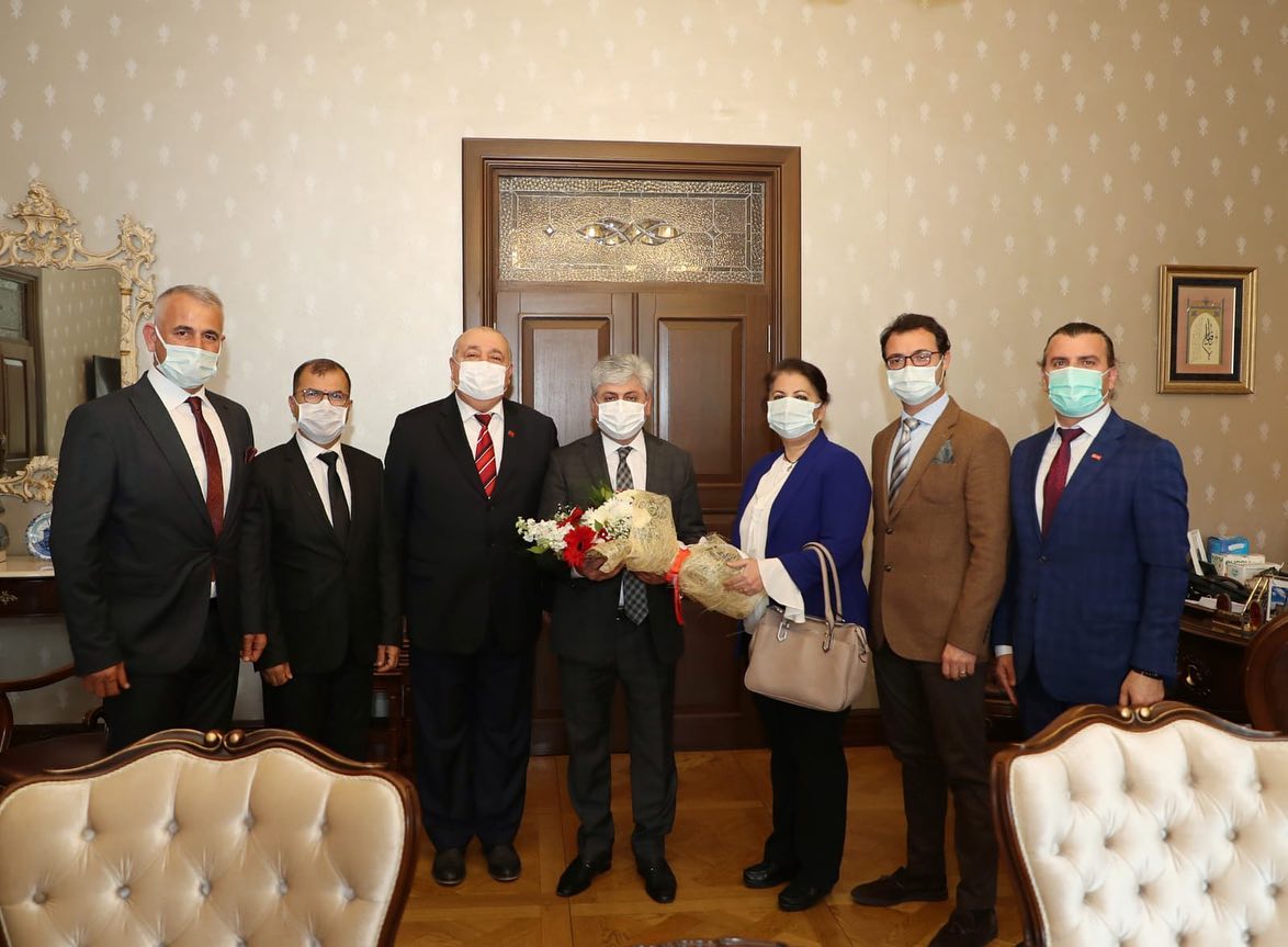 Diş hekimlerinden Vali Doğan’a ziyaret