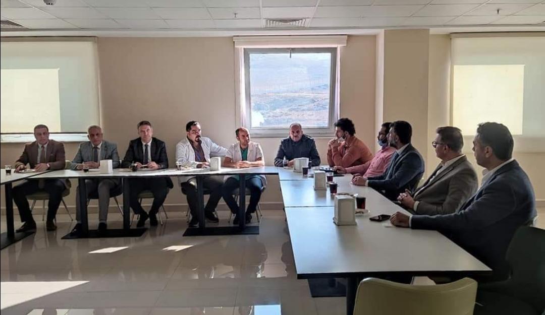 Ömer Faruk Temel ve Ekibinden Reyhanlı Özel MMT Amerikan Hastanesine ziyaret