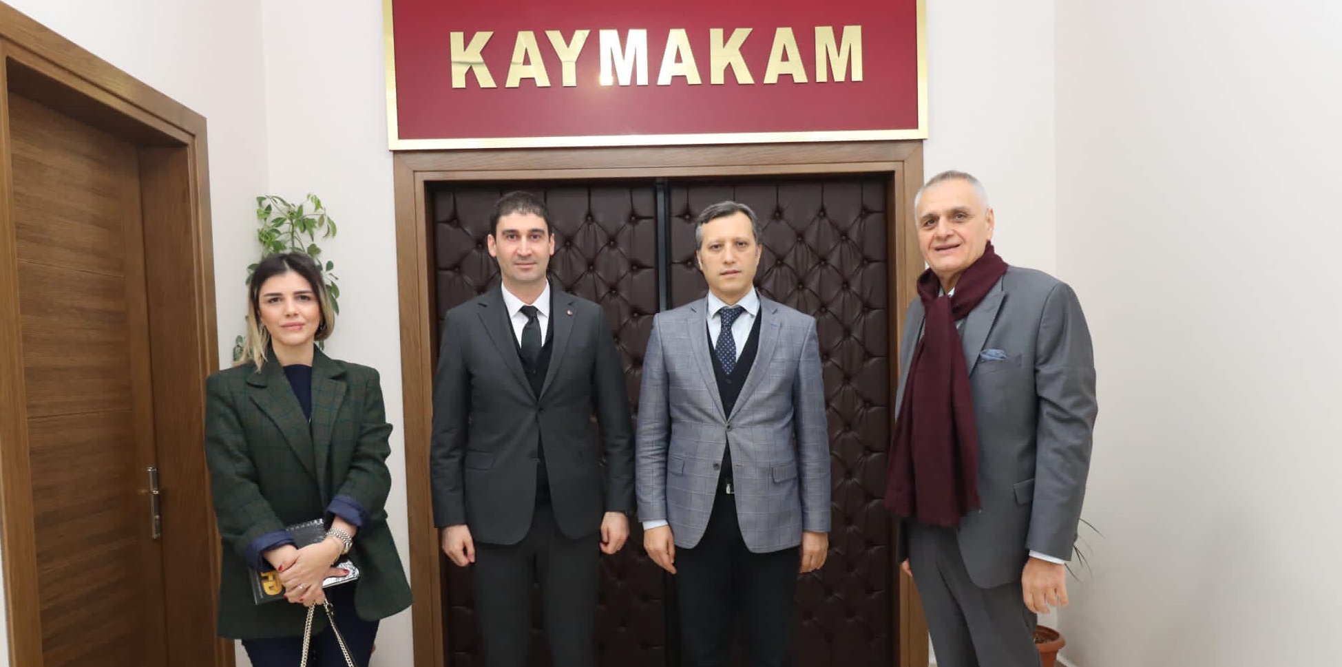 Çinçin’den Kaymakam Şengök’e ziyaret