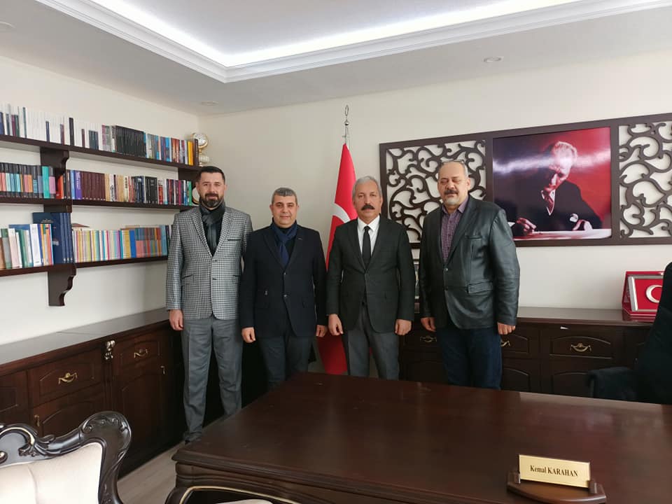 Eğitim-iş heyetinden Karahan’a ziyaret