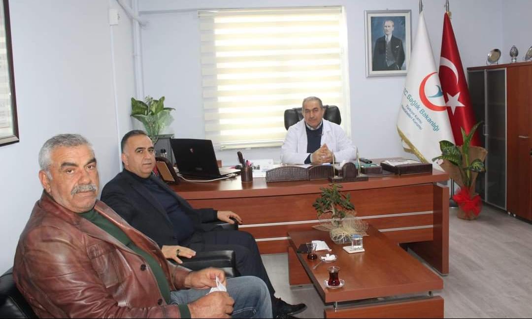 BAŞKAN SARI’DAN BAŞHEKİM AKIN’A İADE-İ ZİYARET